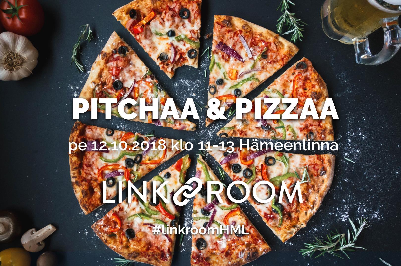 12.10.2018 – Pizzaa ja Pitchaa #linkroomHML