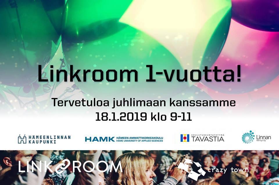 18.1.2019  – Linkroom 1v-synttärit! (Hml)