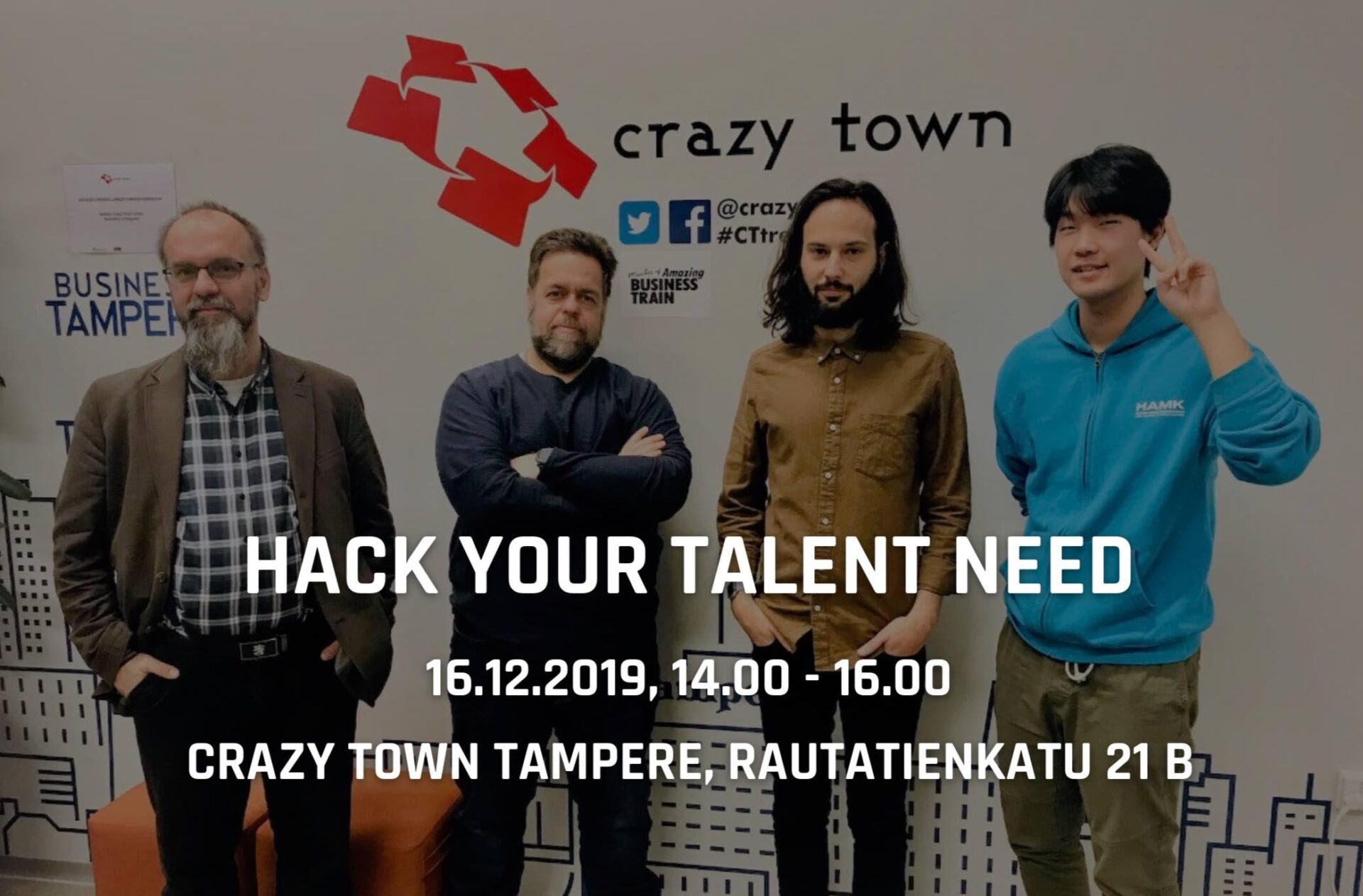 16.12.2019 – Hack Your Talent Need (Tre)