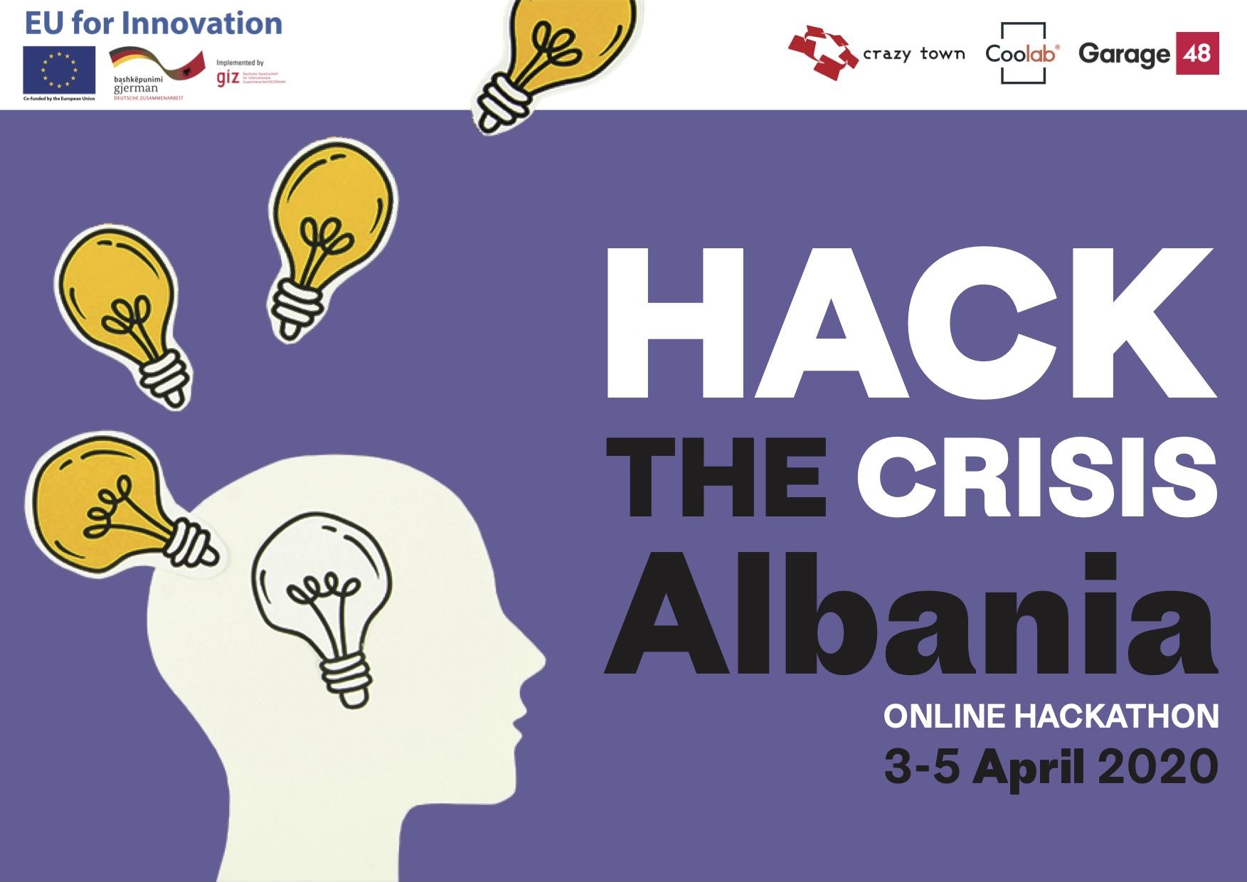 Featured image for “CASE: Hack the Crisis Albania online hackathon”