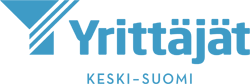 Keski-Suomen Yrittäjät sininen logo