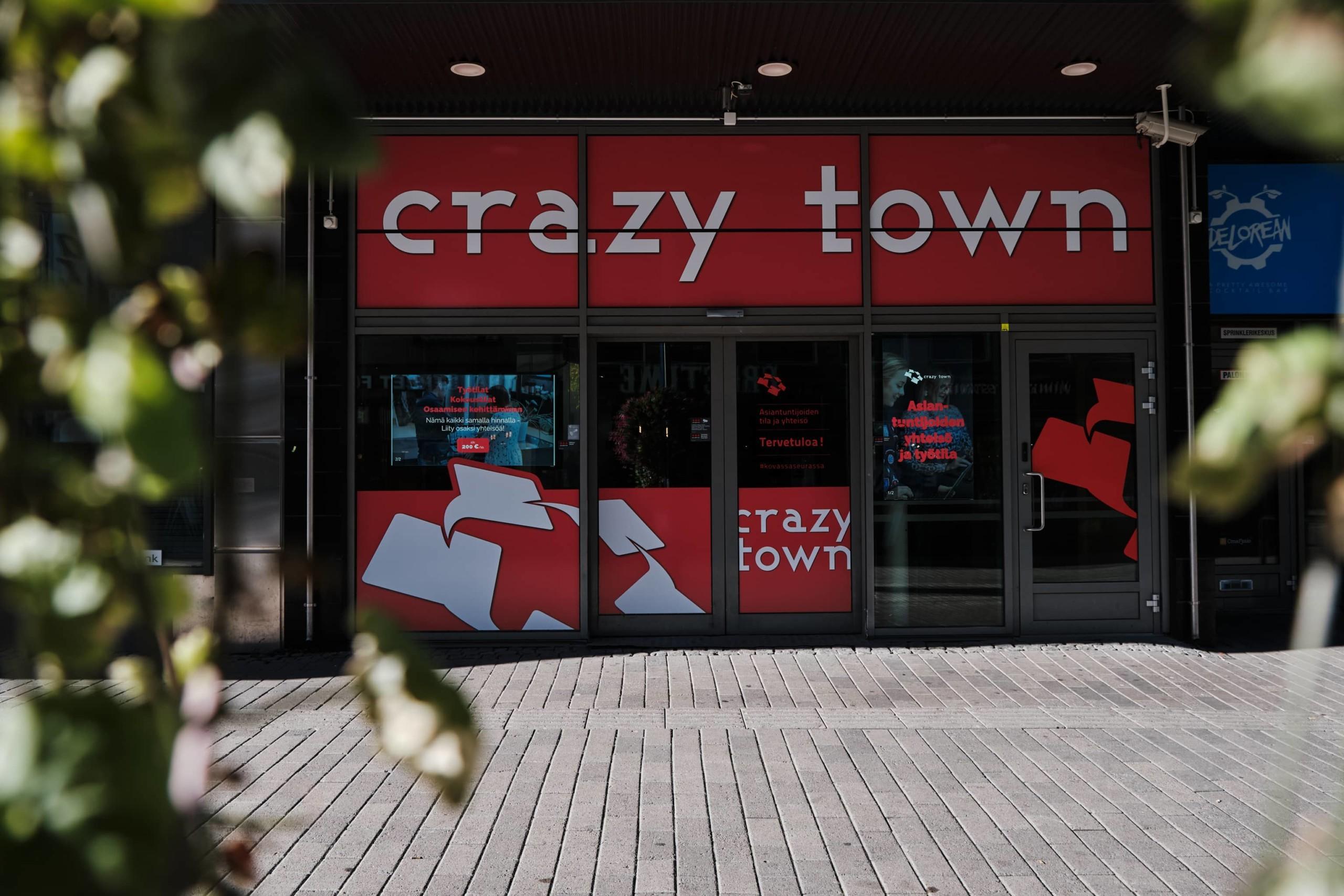 Crazy Town Jyväskylä toimitila Kauppakatu