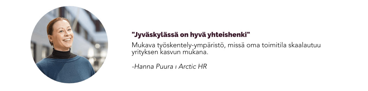 Lainaus Hanna Puura Arctic HR